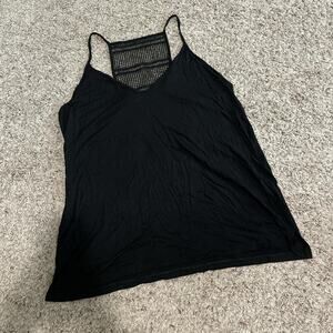 Old Navy Crochet Swing Tank Cami Sz L
